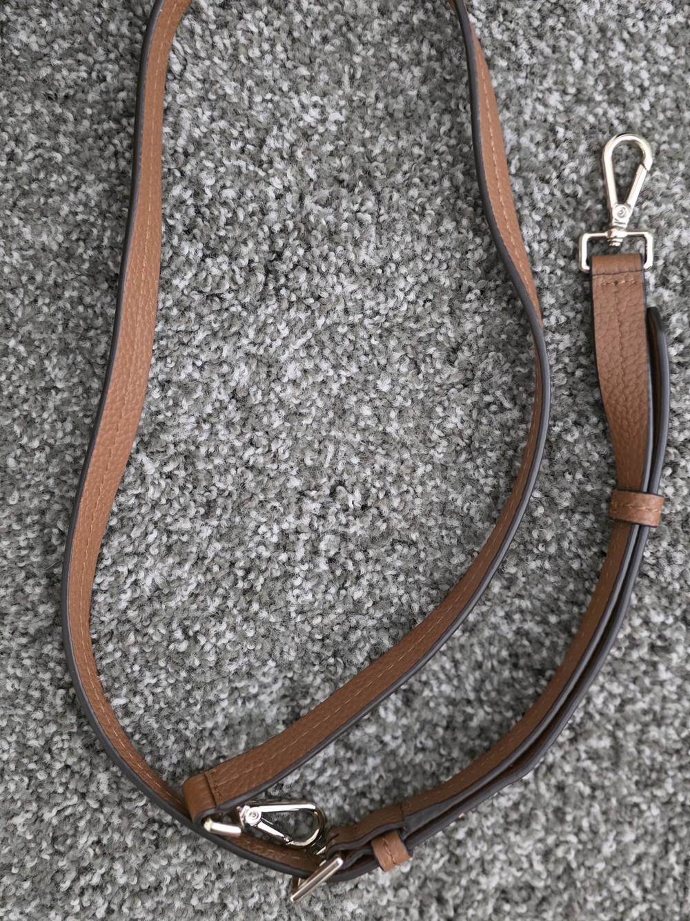Kate Spade Brown Leather Tote with Tassel Detail - Picture 7 of 9